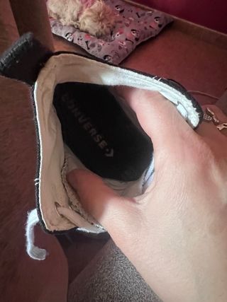 Converse Chuck Taylor Negras Talla 40