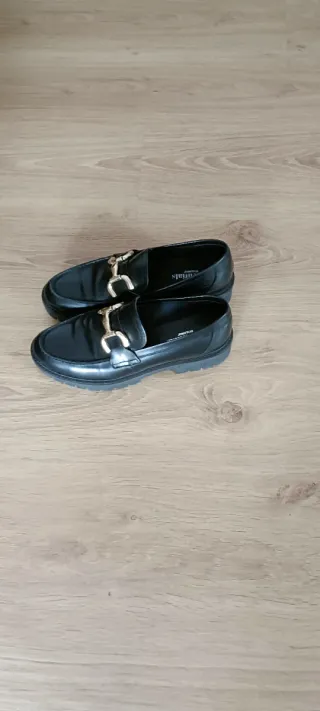 Mocasines Ulanka piel negros