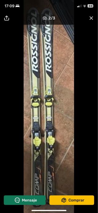 Esquís Rossignol Comp J 130cm