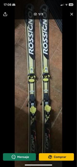 Esquís Rossignol Comp J 130cm