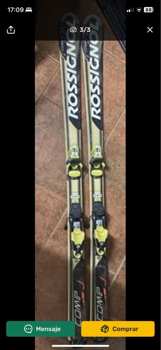Esquís Rossignol Comp J 130cm
