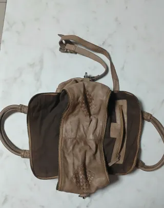 Borsa in pelle Abbacino marrone