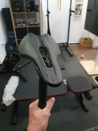 Tija Orbea OC y Sillín Selle Italia