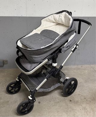 Bugaboo Fox 2 Gris - Silla y Capazo
