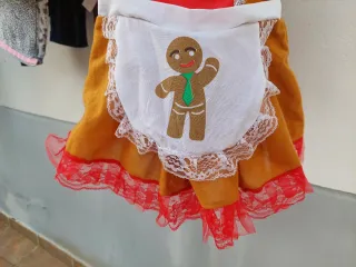 Disfraz Galleta Jengibre 3-4 años