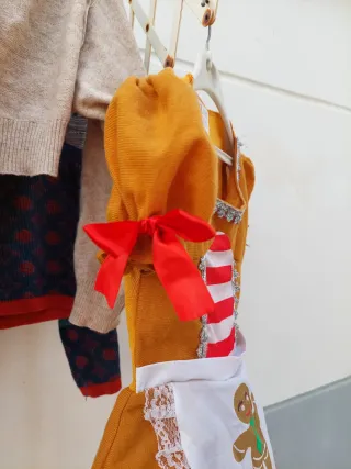 Disfraz Galleta Jengibre 3-4 años