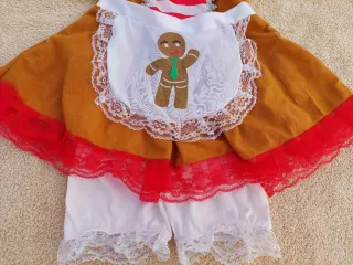 Disfraz Galleta Jengibre 3-4 años