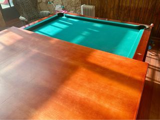 Mesa de billar inglesa convertible