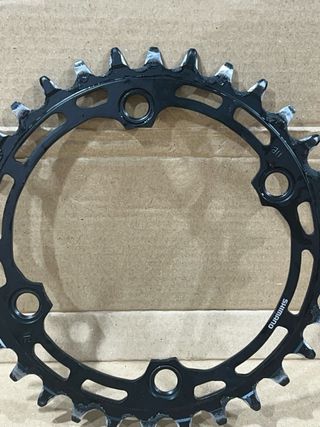 Monoplato Shimano 32 Dientes Negro