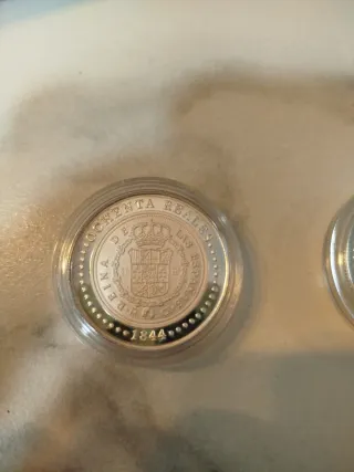 Réplica 80 Reales 1844