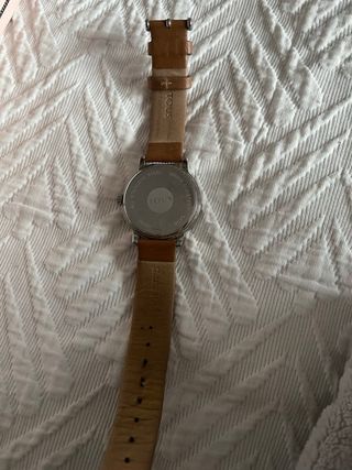 Reloj Tous Cuero Marrón y Plateado