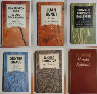Libros narrativa actual