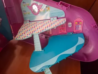 Avión Polly Pocket Grande Transformable