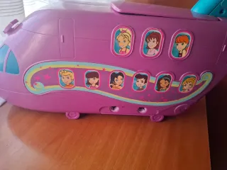 Avión Polly Pocket Grande Transformable