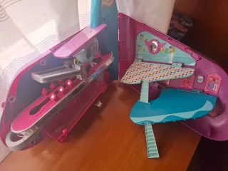 Avión Polly Pocket Grande Transformable