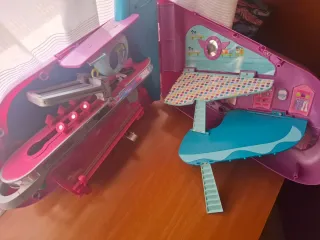 Avión Polly Pocket Grande Transformable