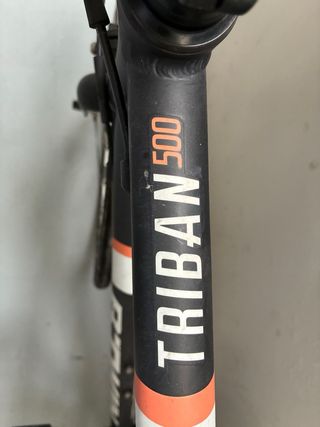 Bicicleta Triban 500 con muchos extras