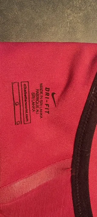 Sujetador deportivo Nike Talla L Rosa