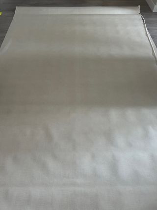 Estor enrollable beige tela