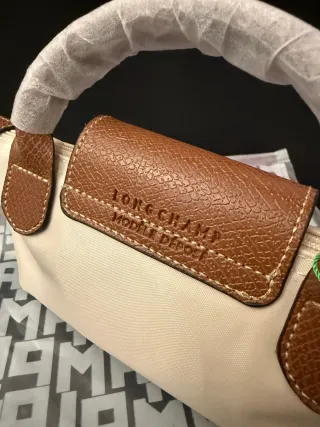 Borsa Longchamp Mini Nuova con Tracolla e Cartelli