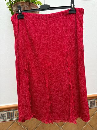 Conjunto fiesta lunares volantes