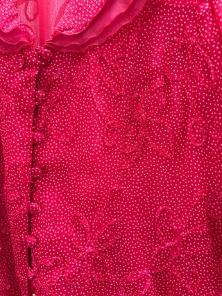 Conjunto fiesta lunares volantes