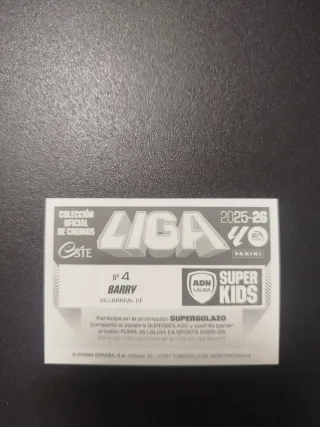 Cromos Super Kids Gavi La Liga Panini