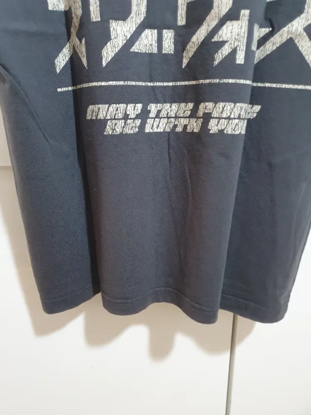 Camiseta Star Wars Pull&Bear Gris Talla S