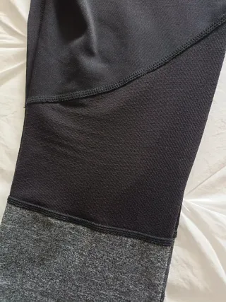 Leggings Calzedonia negros con detalles fucsia