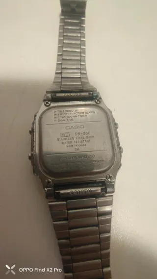 Reloj Casio Plata televisión