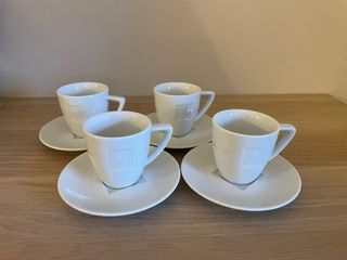 Juego 2 Tazas Café Nespresso Porcelana