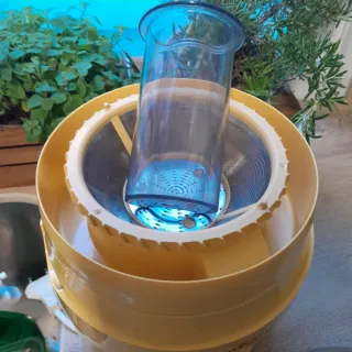 Licuadora Vitafruit Moulinex Amarilla