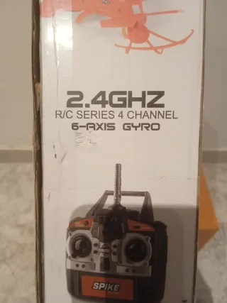 Dron Ninco naranja control altura automático