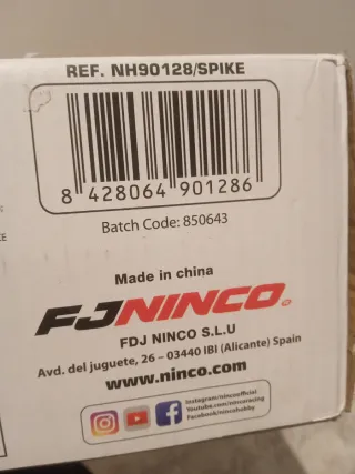 Dron Ninco naranja control altura automático