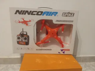 Dron Ninco naranja control altura automático
