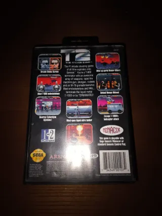 Terminator 2: The Arcade Game Mega Drive