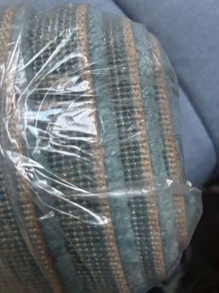 Alfombra salón verde turquesa pelo corto