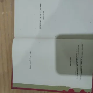 Libro de obras maestras de w.irving leyendas