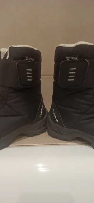 Botas de nieve Quechua negras 34