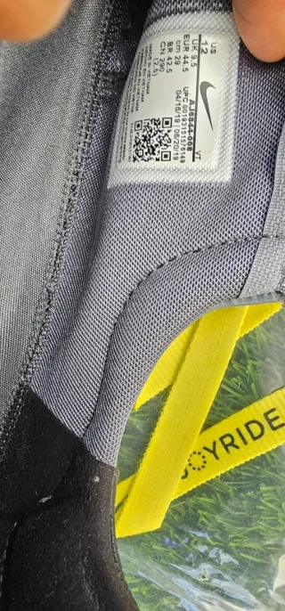 Nike Joyride Optik gris y amarillo