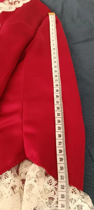 Corpiño Fallera Rojo talla 36-38