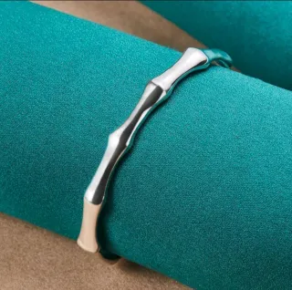 Pulsera Plata 925 Diseño Orgánico