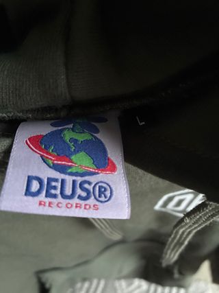 Sudadera Deus Ex Machina Verde Oliva