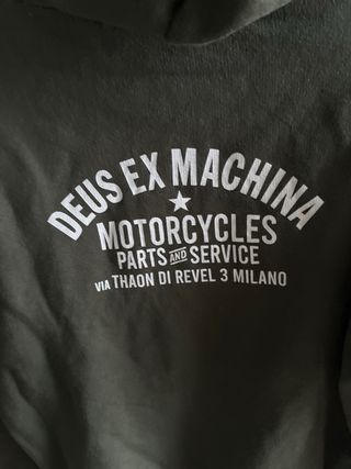 Sudadera Deus Ex Machina Verde Oliva