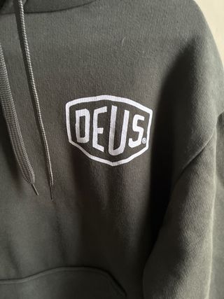 Sudadera Deus Ex Machina Verde Oliva