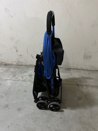 Silla de paseo bebé azul