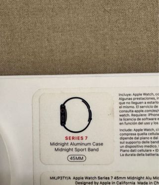 Apple Watch Serie 7 42mm Midnight