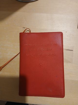 Libretto Rosso Citazioni Mao Tse Tung