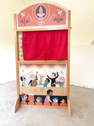 Teatro infantil madera Vilac plegable