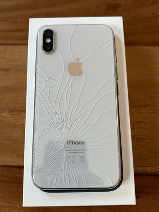 iPhone X Apple Argento/Nero